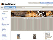 Tablet Screenshot of ciniuskitapkulubu.com